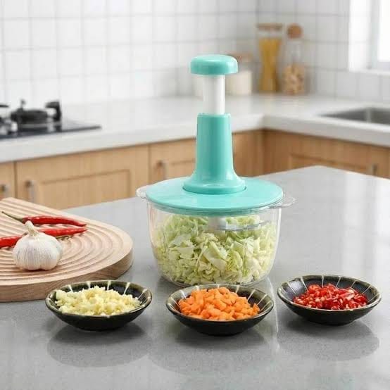 Hand Push Vegetable Chopper – Quick Manual Chopping for Everyday Cooking