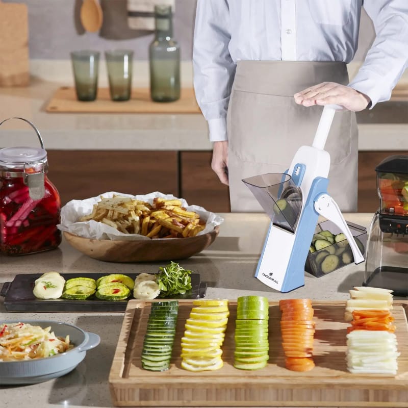 Mandoline Slicer – Fast & Even Vegetable and Fruit Slicing Tool