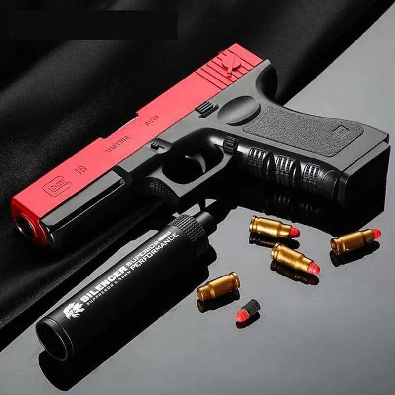 Soft Bullet Toy Gun – Fun Target Blaster for Kids' Play