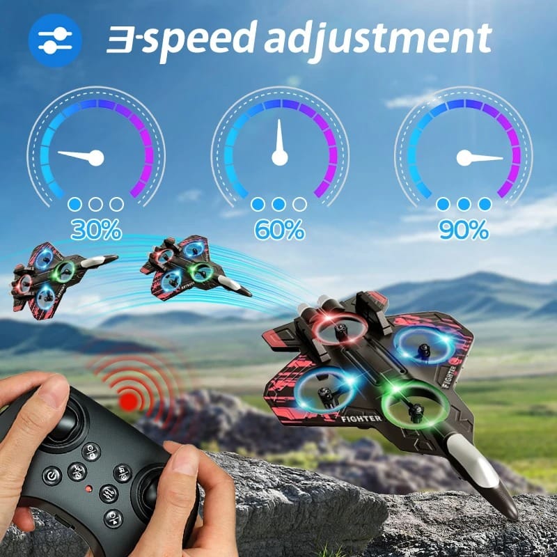 RC Fighter Plane – Remote Control Toy Aircraft for Kids and Hobbyists