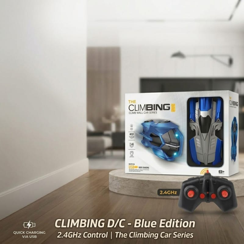 RC Wall Climbing Car – Remote Control Stunt Car for Kids